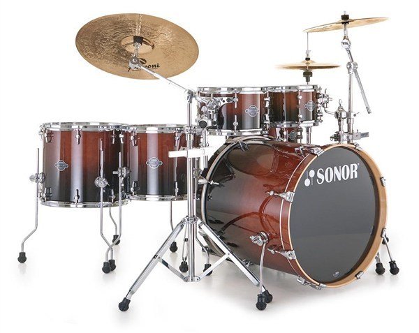 SONOR - ESF 11 Studio Drum Brownfade