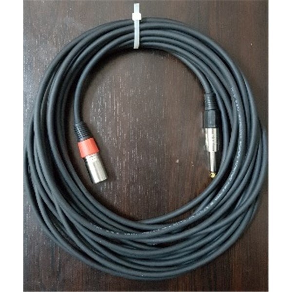 SMR E10 - XLR Erkek/Jak Hazır 10 m Enstruman Kablosu