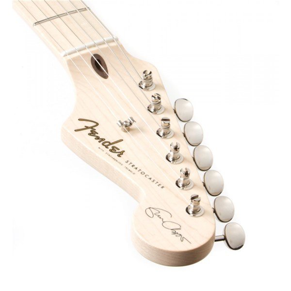 Fender Eric Clapton Olympic White Stratocaster Maple Fingerboard Elektro Gitar