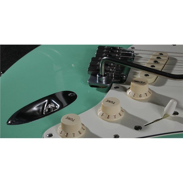 Fender Jeff Beck Surf Green Stratocaster Rosewood Fingerboard Elektro Gitar