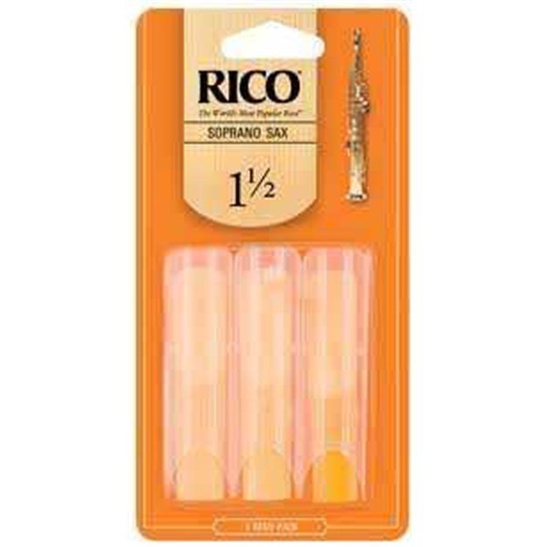 Rico RIA0315 Soprano Sax Kamışı (3'lü) No:1,5