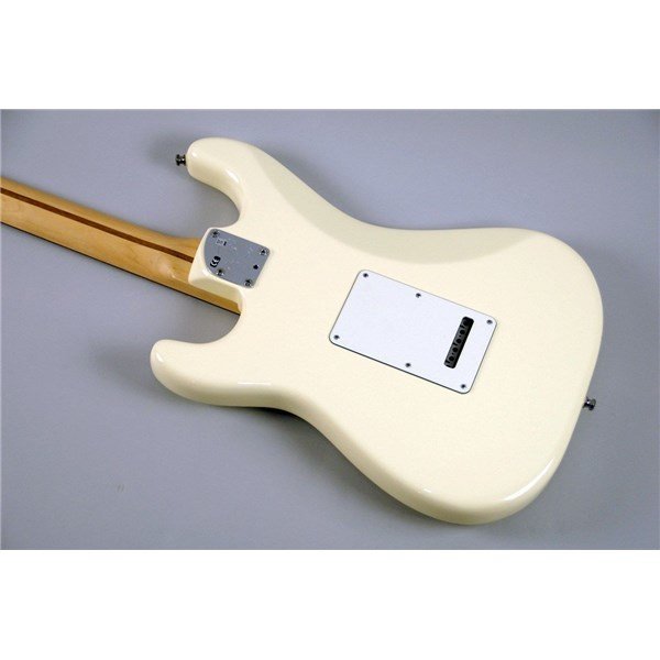 Fender Jeff Beck Olympic White Stratocaster Rosewood Fingerboard Elektro Gitar