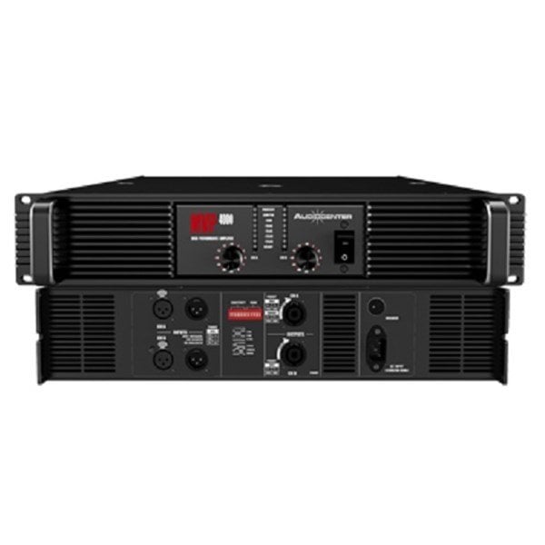 AudioCenter MVP4000 - 4 Ohm 2x600W Güç Amplifikatörü