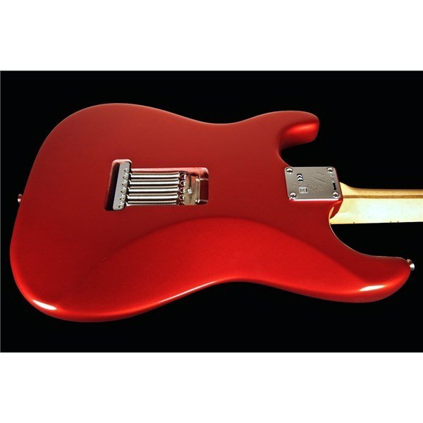 Fender Eric Johnson Candy Apple Red Stratocaster Maple Fingerboard Elektro Gitar