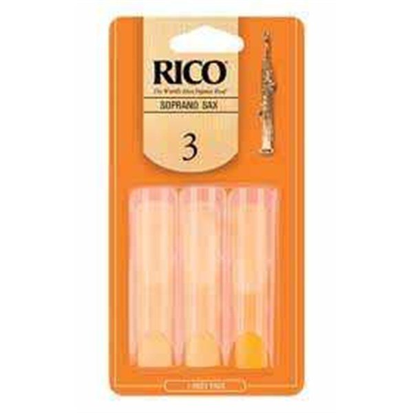 Rico RIA0330 Soprano Sax Kamışı (3'lü) No:3