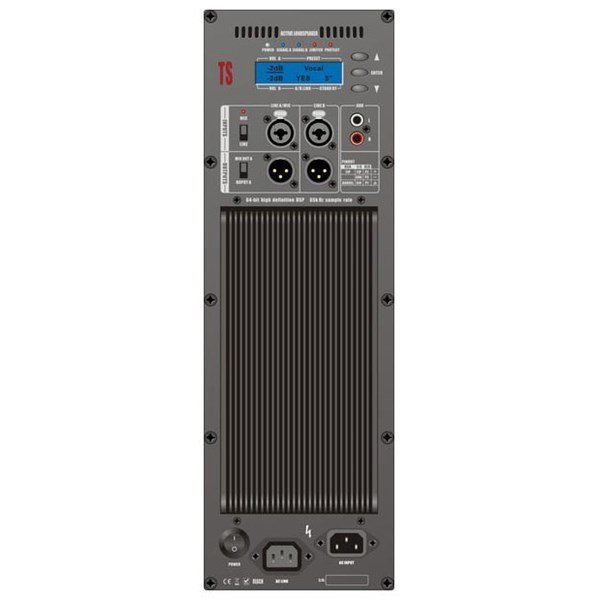 AudioCenter TS08 - 8'' 1200W 2 Yollu Aktif Kabin Hoparlör