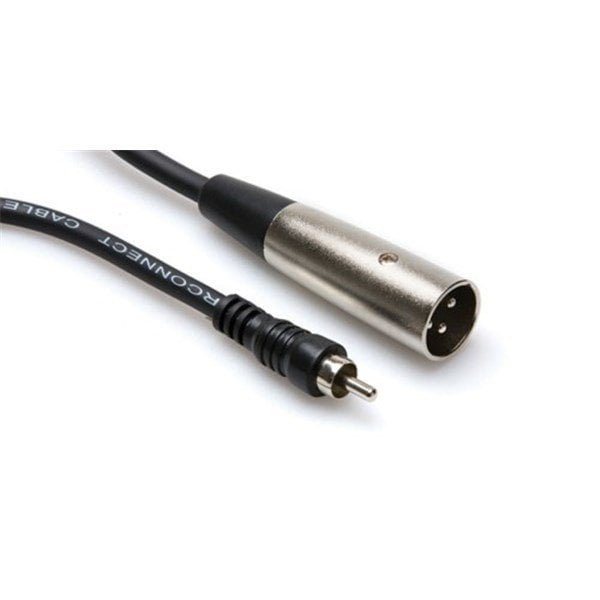Hosa XRM105 1,5 Metre Erkek Rca Xlr Hazır Ses Kablosu