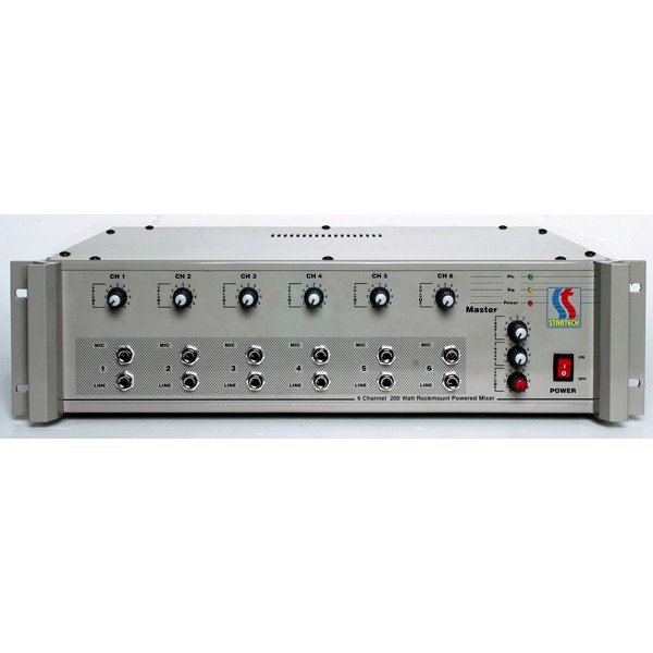 Startech Mono M/200 - 6 Kanal 200W Amfili Mikser