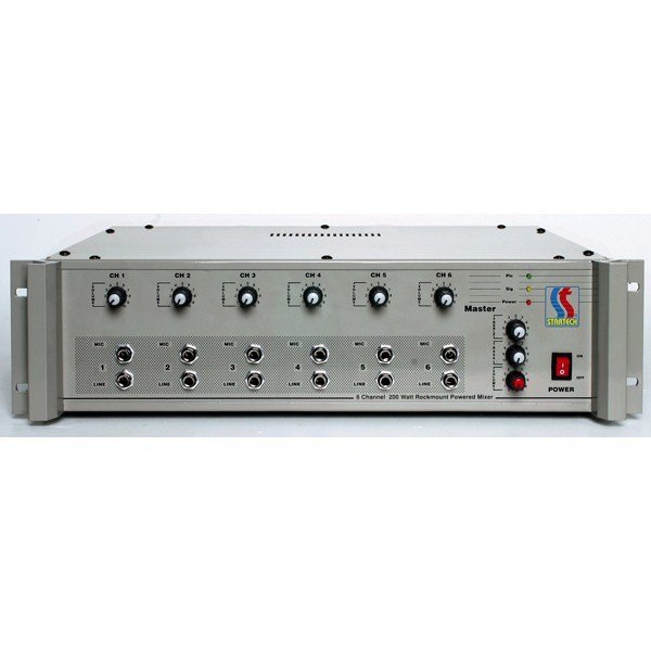 Startech Mono M/200 - 6 Kanal 200W Amfili Mikser