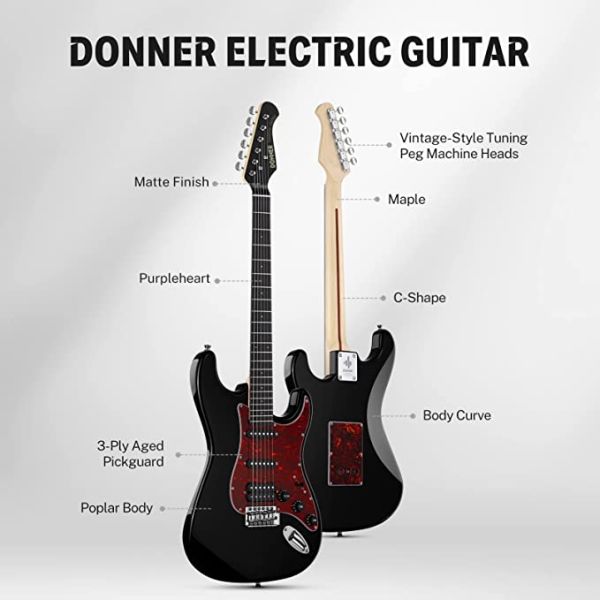 Donner DST 200 PSET Elektro Gitar Seti