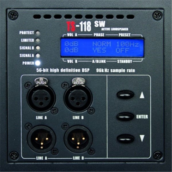 AudioCenter TS118SW - 18 İnç 1200W Aktif Subwoofer