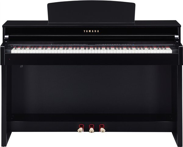 Yamaha Clavinova CLP440PE Parlak Siyah Dijital Piyano