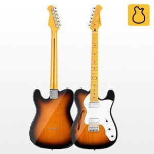 Donner DJC 1000 S Sunburst Elektro Gitar