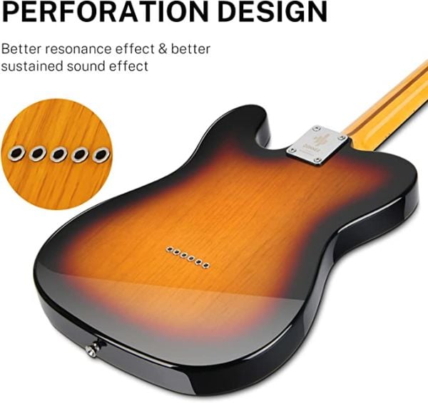 Donner DJC 1000 S Sunburst Elektro Gitar