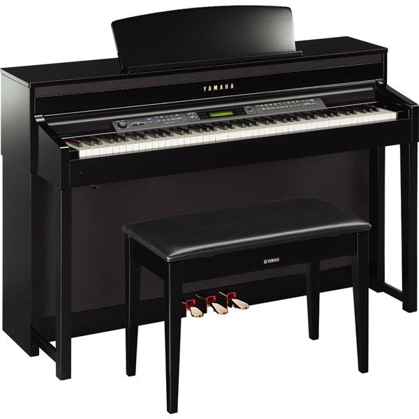Yamaha Clavinova CLP480PE Parlak Siyah Dijital Piyano