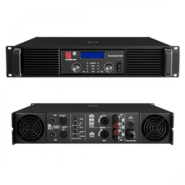 AudioCenter VA 801 Güç Amplifikatörü 2x1100 Watt 4 Ohm