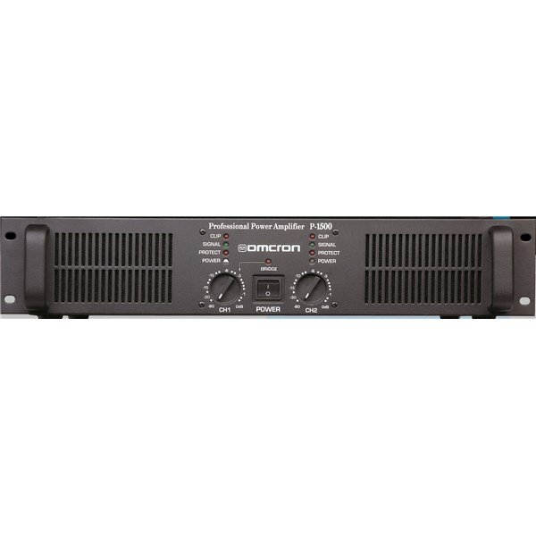 Startech Omcron P-1500 2x750W Güç Amplifikatörü