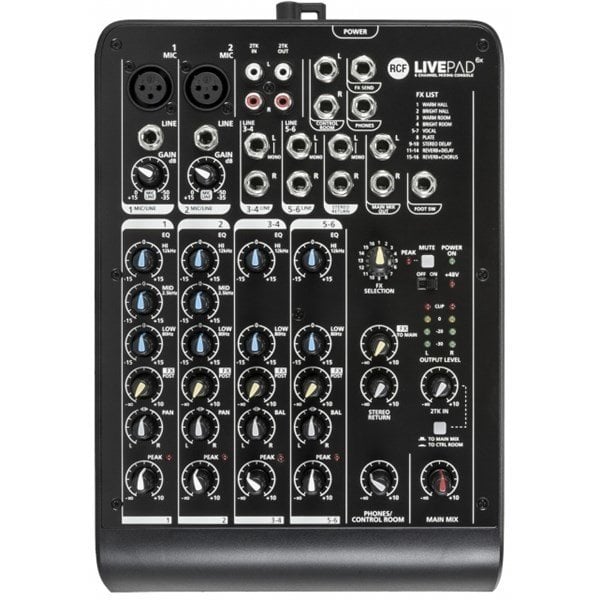 Rcf LivePad 6X Deck Mikser