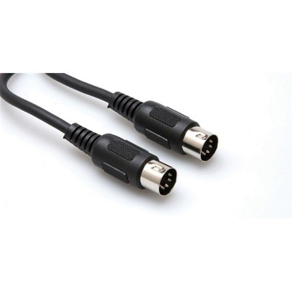 Hosa MID310BK 3 Metre 5 Pin Midi Kablosu