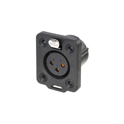 Neutrik NC3FDX-TOP 3 Pin XLR Şase Tipi Dişi Konnektor