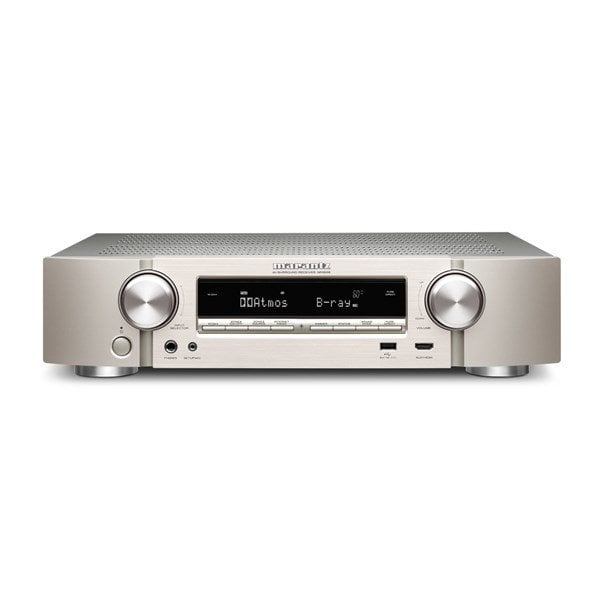 Marantz NR1606 7.2 Audio/Video Surround Receiver (Silver Gold)