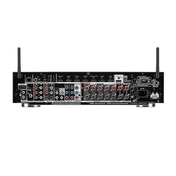 Marantz NR1606 7.2 Audio/Video Surround Receiver (Silver Gold)