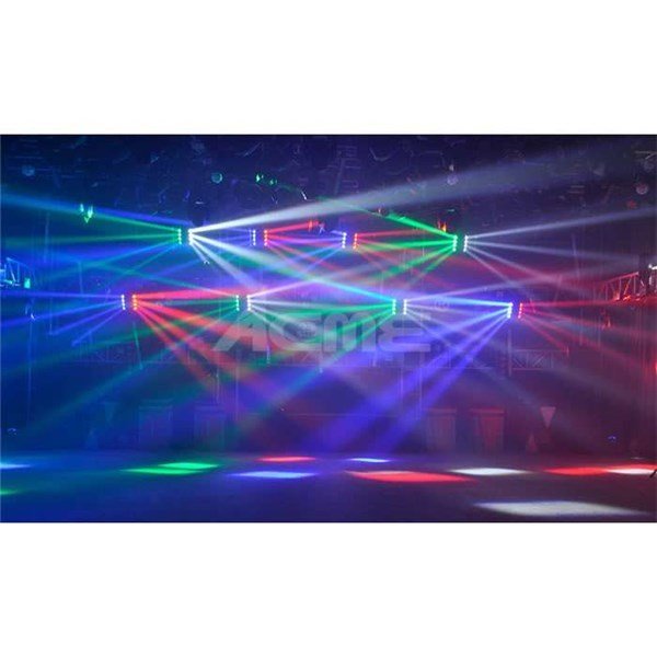 Acme SPIDER-FC FIXED MULTI BEAM FC LED-FB8FC, 8 x 8W Quad-Color LED, Beam angle:  6.5° Led Efekt Işık