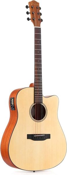 Donner DAG 1 CE Cutaway Elektro Akustik Gitar