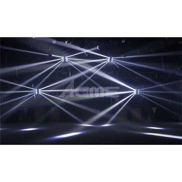 Acme SPIDER-W FIXED MULTI BEAM WHITE LED-FB8W, 8 x 8W cool white LED, Beam angle: 4.5° Efekt Işık