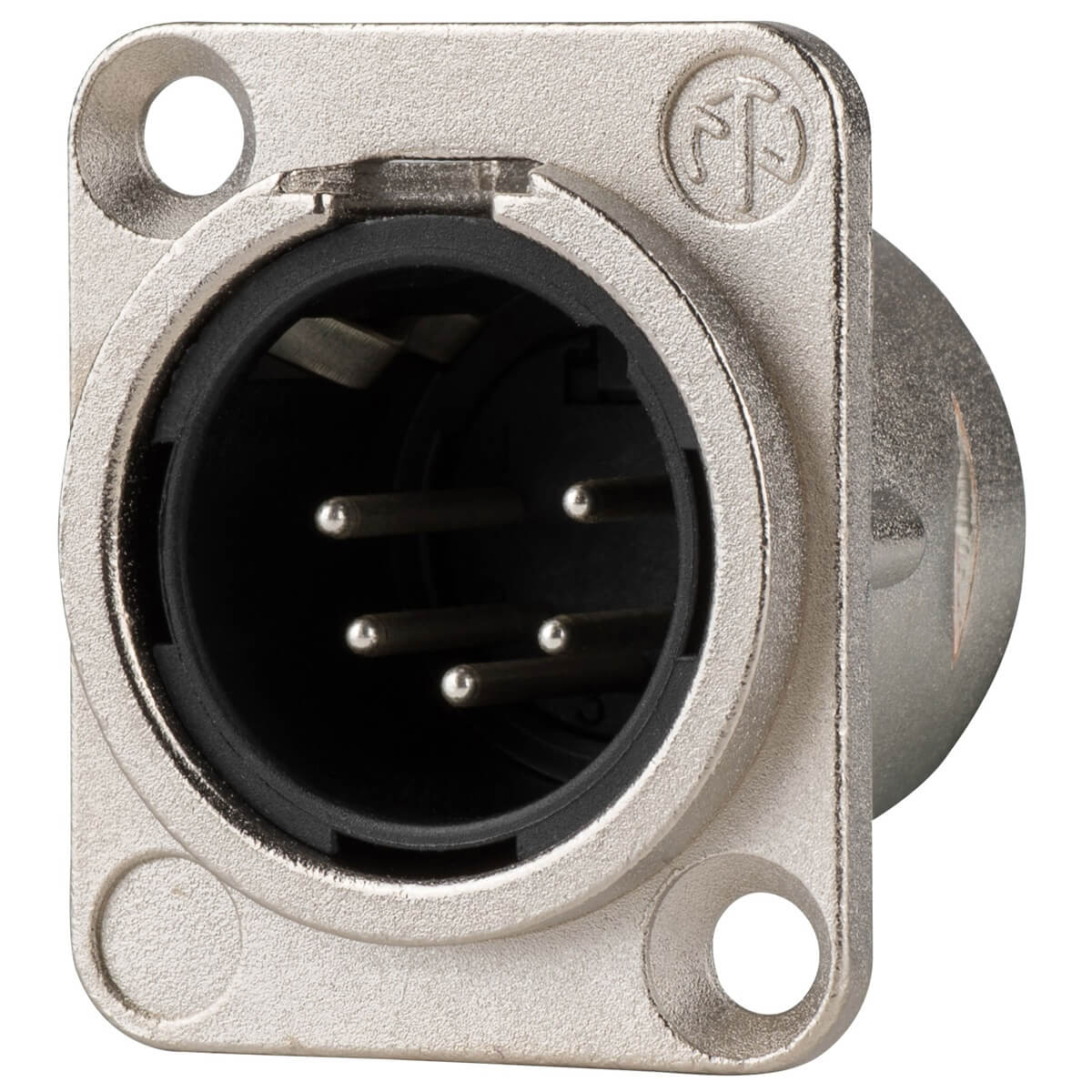 Neutrik NC5MD-L-1 5 Pin Şase Tipi Erkek XLR Konnektör