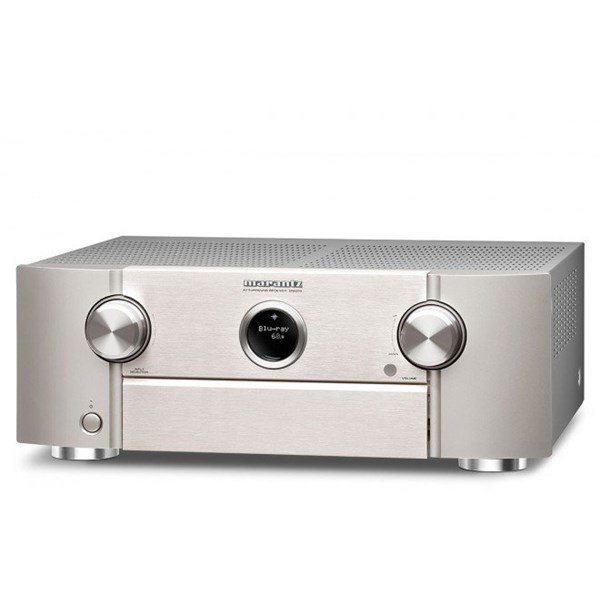 Marantz SR6010 7.2 Full 4K Ultra HD A/V Surround Receiver (Silver Gold)