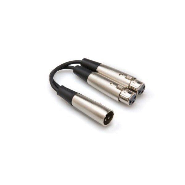 Hosa YXF119 Erkek Xlr Dual Dişi Xlr Y Kablo