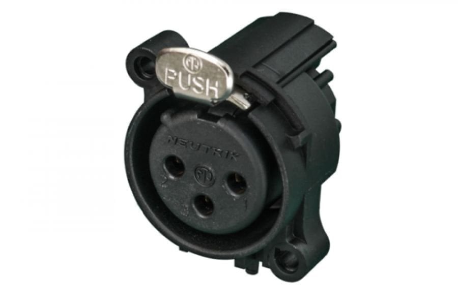 Neutrik NC3FAAH 3 Pinli Şase Tipi Dişi XLR Konnektör