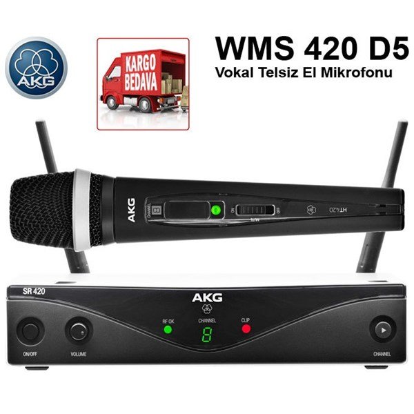 Akg Wms 420 D5 Vocal Telsiz Mikrofon