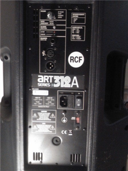 Rcf ART 312-A MK III - 12-inch 400W Aktif Kabin Hoparlör