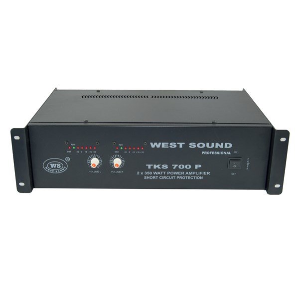 West Sound TKS 700 P 2x350W Stereo Güç Amplifikatörü
