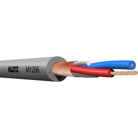 Klotz MY206GR 100 Metre Gri Mikrofon Kablosu