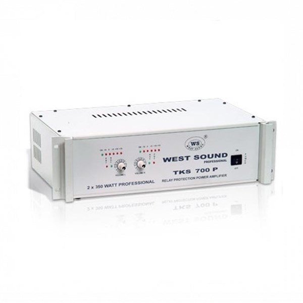 West Sound TKS 700 P 2x350W Stereo Güç Amplifikatörü