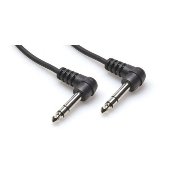 Hosa CSS105RR 1,5 Metre Açılı Stereo Jack Kablo