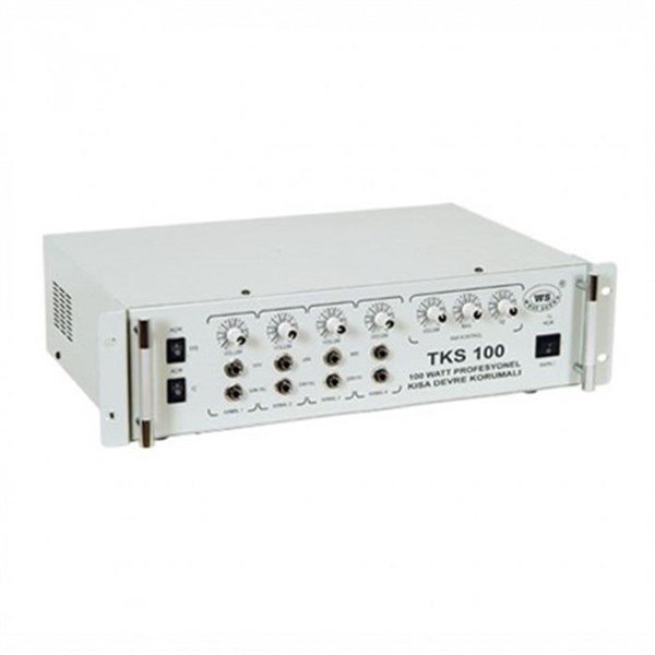 West Sound TKS 100 TR 6 Kanal 100-Watt 100V Mikser Anfi