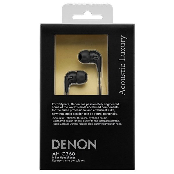 Denon AHC-360 (Siyah) Dinamik Kulak Üstü Kulaklık