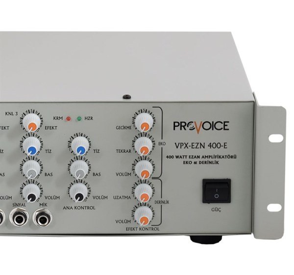 Provoice VPX-EZN-400E Efektli 400 Watt Ezan Mikser Amplikatör
