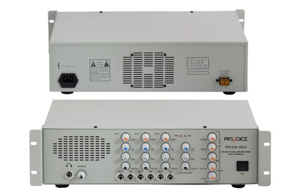 Provoice VPX-EZN-400E Efektli 400 Watt Ezan Mikser Amplikatör