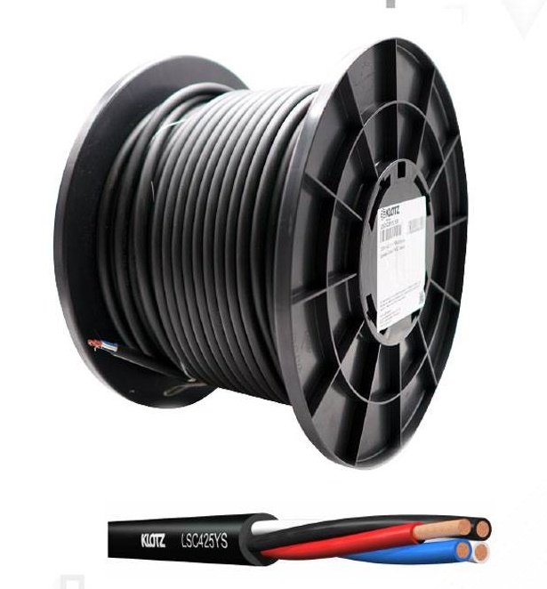 Klotz LSC425YS 100 Metre Hoparlör Kablosu