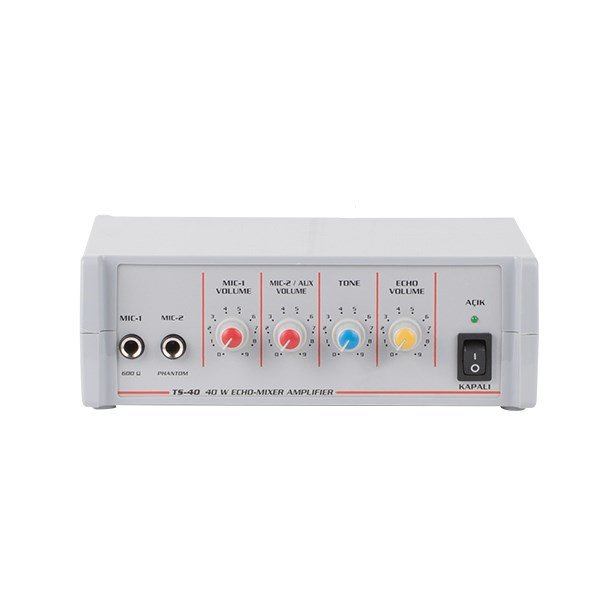 Mikafon B026 - 25W/4 Ohm ,12V Dc/220V Ac Masa Üstü Anfi