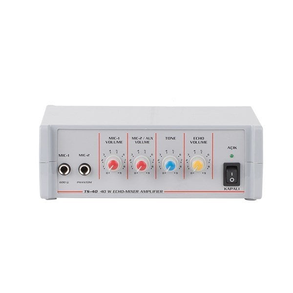 Mikafon B026 - 25W/4 Ohm ,12V Dc/220V Ac Masa Üstü Anfi