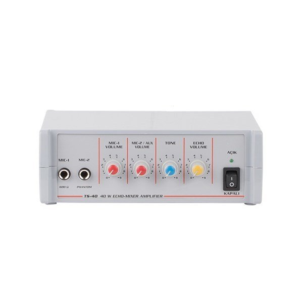 Mikafon B026 - 25W/4 Ohm ,12V Dc/220V Ac Masa Üstü Anfi