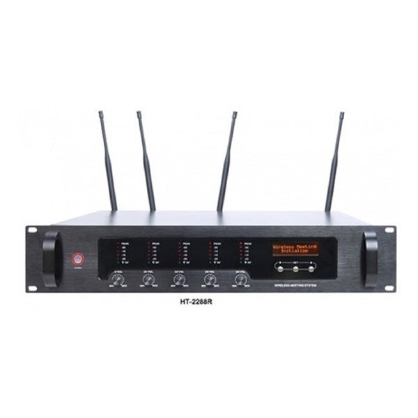 HTDZ HT-2288R UHF Band Kablosuz Konferans Sistemi Merkez Unite