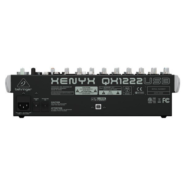 Behringer QX1222USB Xenyx 12 Kanal Deck Mikser