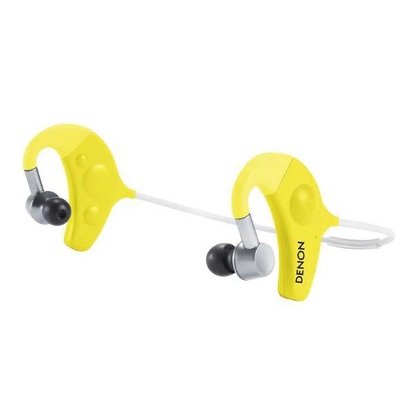 Denon AHW 150 EM (Sarı) Bluetooh Kablosuz Spor Kulaklığı